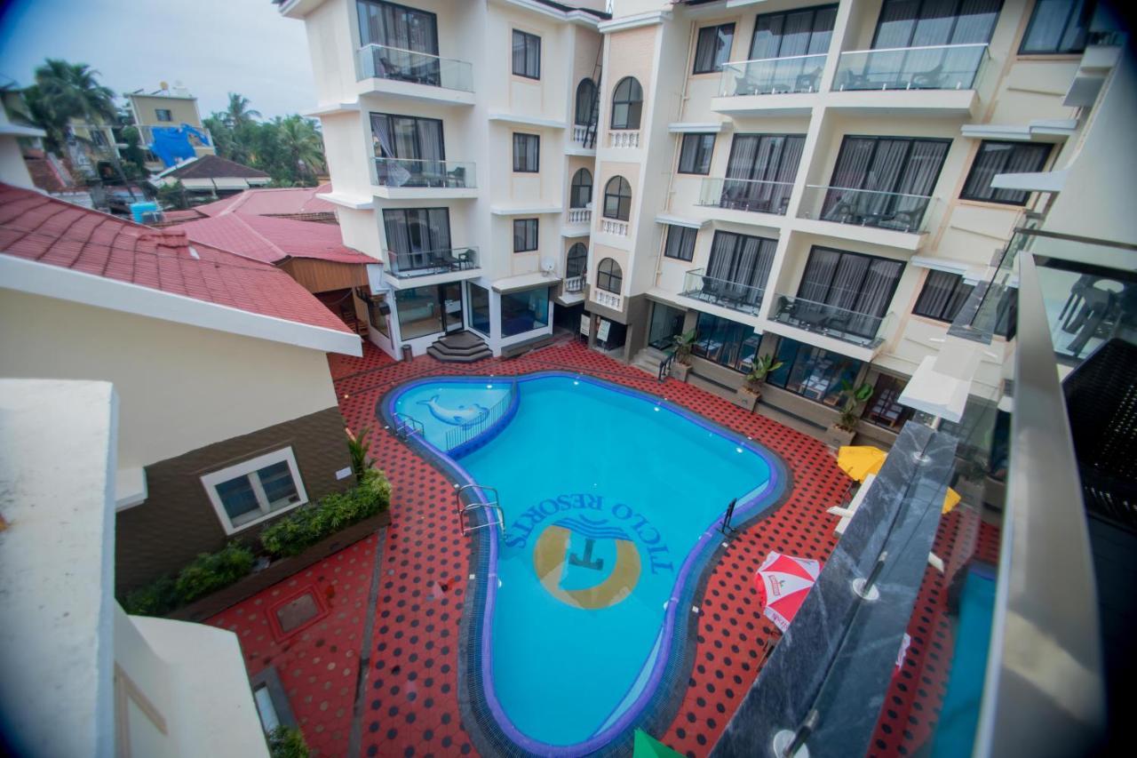Ticlo Resorts Calangute Exteriör bild